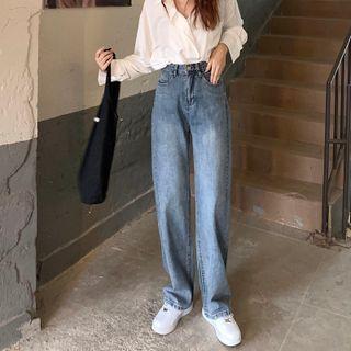 Wide-leg Jeans (various Designs)