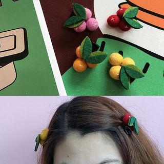 Felt Fruit Hair Clip