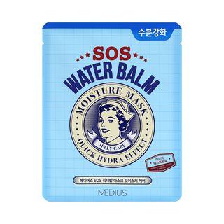 Medius - Sos Water Balm Mask 1pc (4 Types) Moisture Care