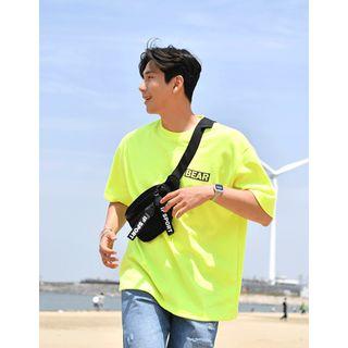 Bear Print Back T-shirt
