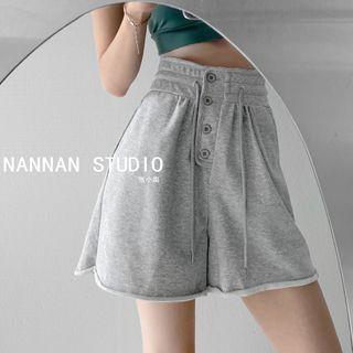 Ultra High-waist Wide-leg Sweatshorts