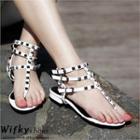 Studded Strappy Sandals