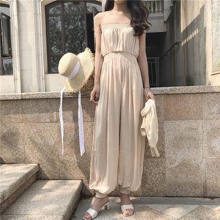 Light Jacket / Strapless Jumpsuit