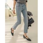 Extended-band Boot-cut Jeans