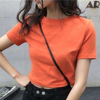 Plain Short Sleeve T-shirt / Plain Tank Top