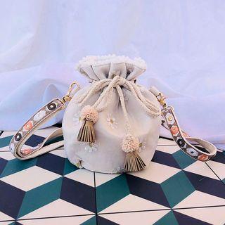 Flower Bucket Bag As Shown In Figure - One Size