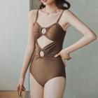 Hoop Cutout Swimdress