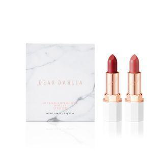 Dear Dahlia - Lip Paradise Intense Satin Mini Duo Lipstick Set 2 Pcs