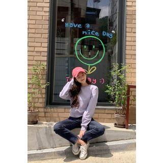 Pastel Color Cotton Sweatshirt