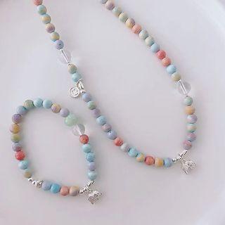 Smiley Bead Bracelet / Necklace
