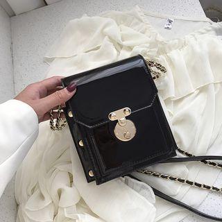 Rivet Flap Crossbody Bag
