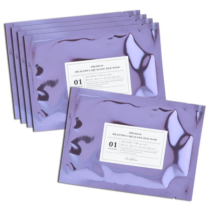 Dr. Althea - Premium Squalane Silk Mask 01 Moisturizing 5 Pcs