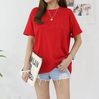 Milano Embossed Colored T-shirt