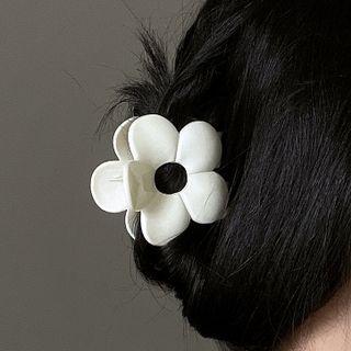 Flower Hair Clamp 1968a - White - One Size