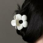 Flower Hair Clamp 1968a - White - One Size