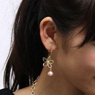 Flower Hook Earring