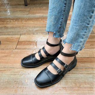 Ankle Strap Mary Jane Pumps