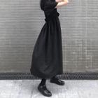 Ruched Plain Short-sleeve Dress