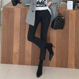 Fay-hem Boot-cut Pants