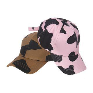 Milk Cow Print Baseball Cap
