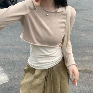 Knit Top / Tank Top / Wide-leg Pants
