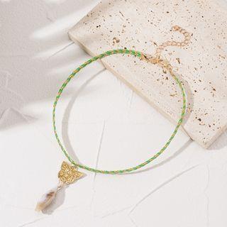 Butterfly Pendant Necklace Na281-01 - One Size