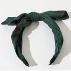 Bow Headband Green - One Size