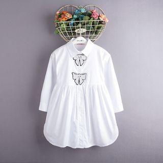 Bow Collared Dress