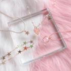 Heart / Star Alloy Necklace (various Designs)