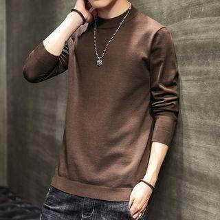 Long Sleeve Mock Neck Sweater