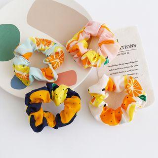 Fruit Print Fabric Hair Tie