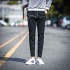 Contrast-stitching Slim-fit Jeans