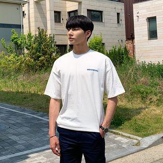Individual Letter-printed T-shirt