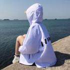 Lacing Detail Hooded Jacket
