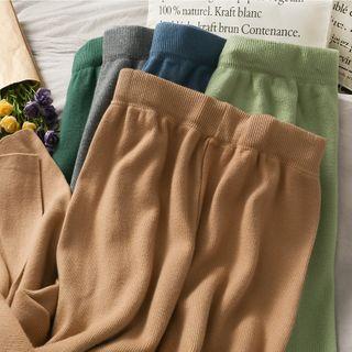 Plain Knit Skinny Skirt