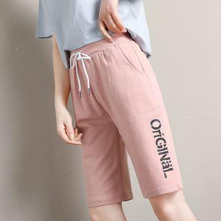 Lettering Shorts / Short-sleeve T-shirt