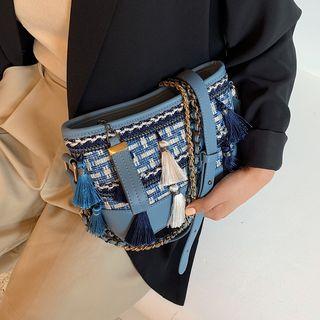 Fringed Messenger Bag