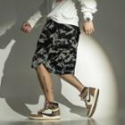 Tie Dye Corduroy Shorts