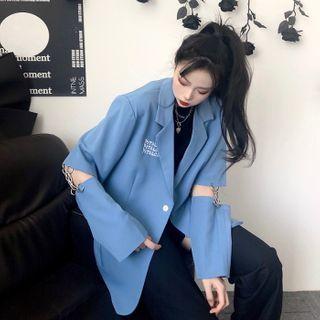 Chained Blazer Blue - One Size