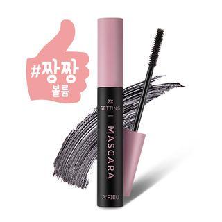 A'pieu - 2x Setting Mascara (volume) 8.5ml