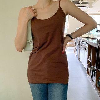 Plus Size Basic Cotton Camisole Top
