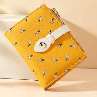 Flower Print Wallet