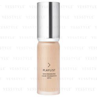 Shiseido - Playlist Skin Enhancing Liquid Foundation Spf 15 Pa++ (#n20) (natural) 30ml
