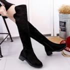 Zip Over Knee Boots