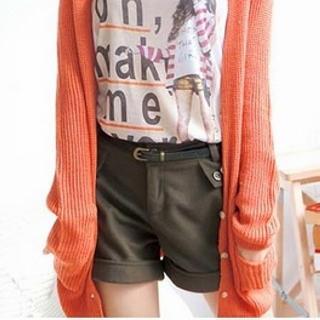Shorts With Belt