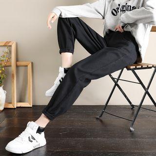 High-waist Pants Black - S