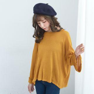 Tie-back Loose-fit Knit Top
