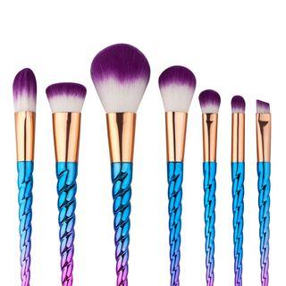 Set Of 7: Unicorn Makeup Brush