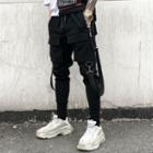 Strapped Slim Fit Pants