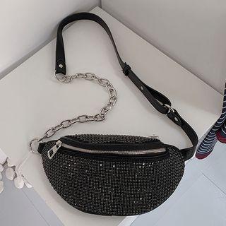 Rhinestone Sling Bag